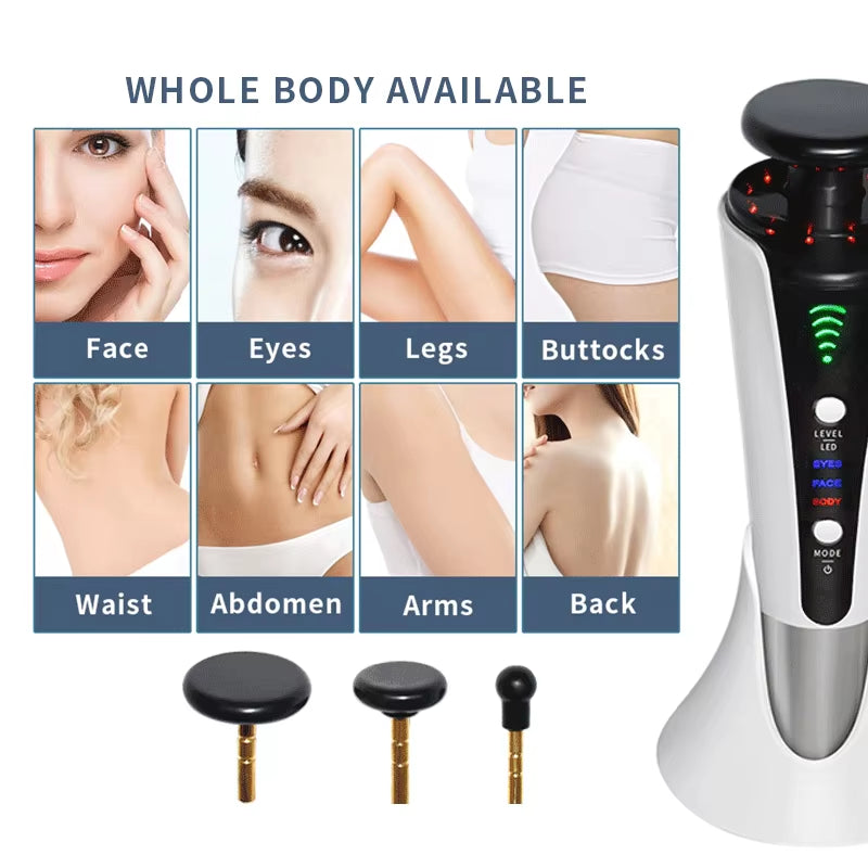 Hot Selling RF Beauty Device 448Khz Radio Frequency Anti-Wrinkle Body Eye Face Lifting Skin Care Tool Home Use