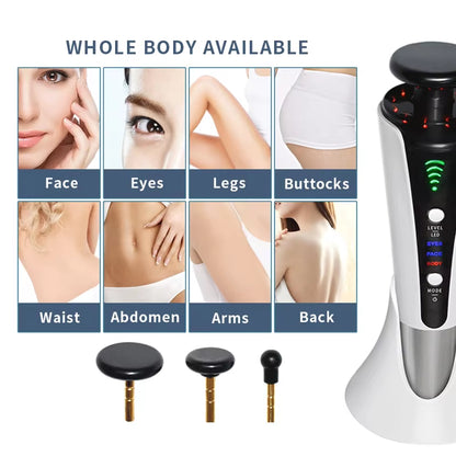 Hot Selling RF Beauty Device 448Khz Radio Frequency Anti-Wrinkle Body Eye Face Lifting Skin Care Tool Home Use