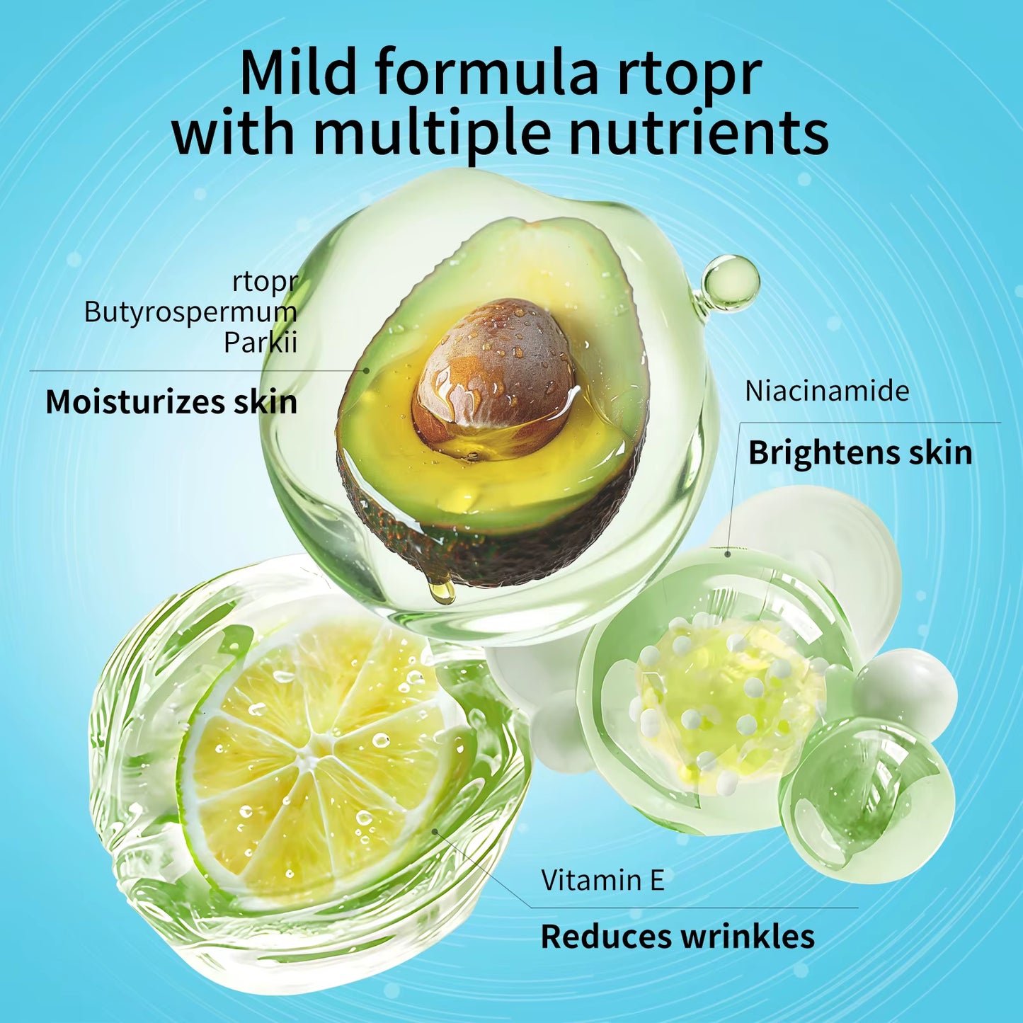 Mango Neck Firming Rejuvenating Cream Whitening Moisturizing Removal Fine Lines Neck Cream Anti-Aging Massage Cream