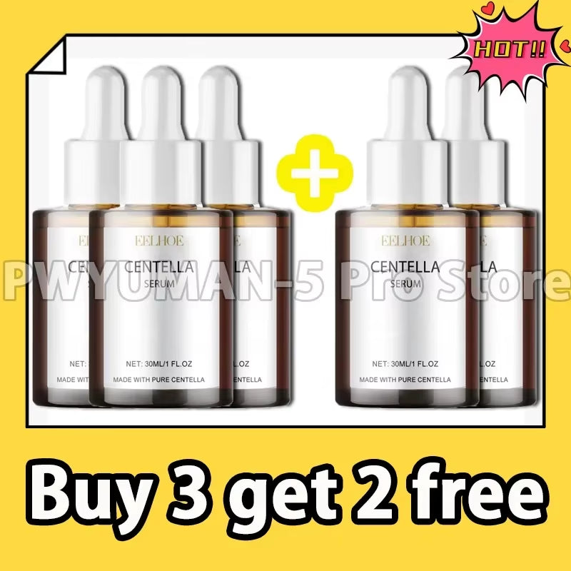 Korean Centella Asiatica Face Serum Nourish Dry Skin Smoothing Rejuvenation Skin Brightening Whitening Cream Facial Moisturizer